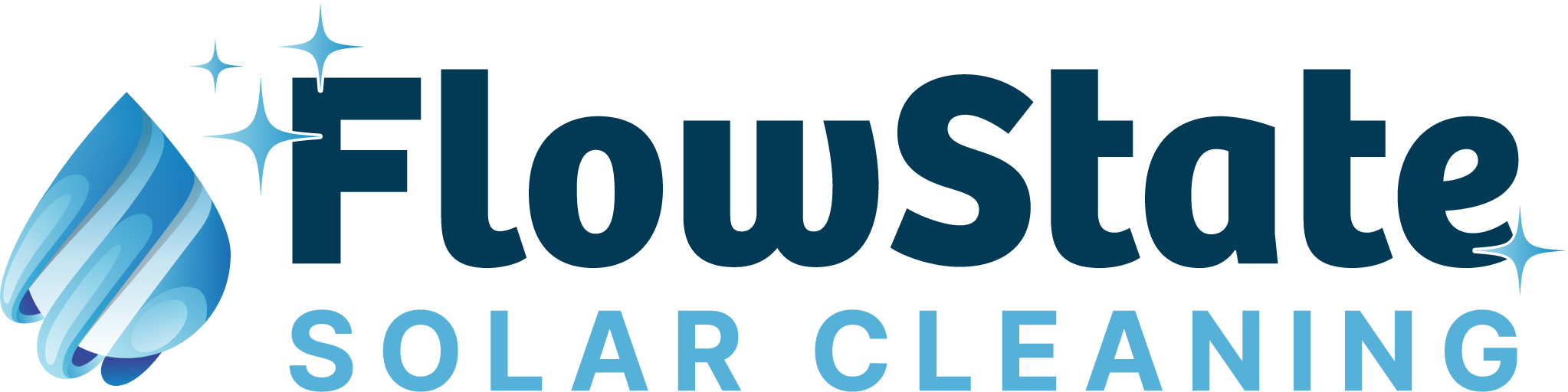 FlowState Solar Cleaning Logo